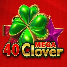 40 Mega Clover game by Amusnet Interactive – logo hosted on Lucky Block Casino