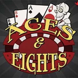 Aces and Eights - 3 Hands slot logo by RTG (Reel Time Gaming) at Lucky Block Casino