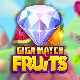 Giga Match Fruits by RubyPlay, showcased at luckysblock.com – game logo