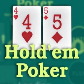 Poker logo of Hold em Poker from OneTouch Games at Lucky Block Casino