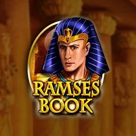 Ramses Book Deluxe logo by Gamomat at Lucky Block Casino