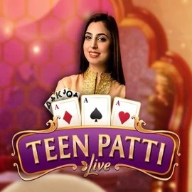 Teen Patti logo by Evoplay at Lucky Block Casino